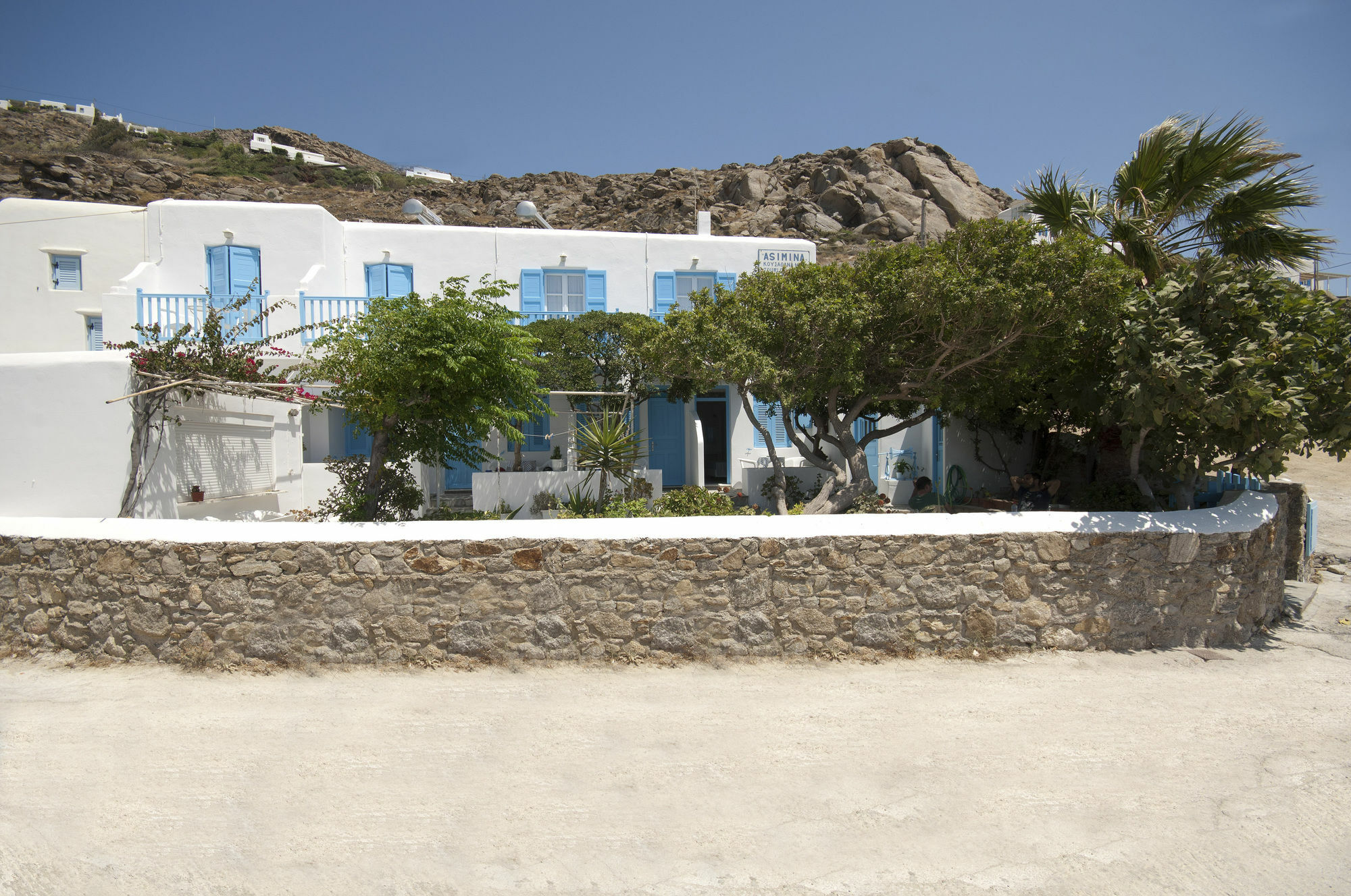 Asimina Hotell Tourlos Exteriör bild